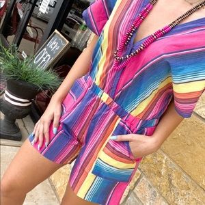 Serape romper L